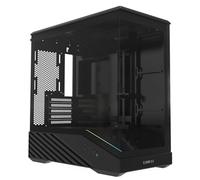 Lian Li Vector V100MIX V100 Mini Compact Panoramic Tempered Glass PC Case Compatible with Backet-Connect Micro-ATX, 415mm GPU, 360mm Radiator, 9x120mm Fans, Dust Filter, RGB