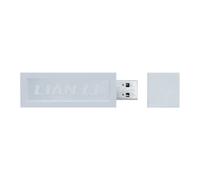 Lian Li Wireless Controller, White, USB, 3x 12V PWM-to-SATA Adapter Cable, 2.4Gh
