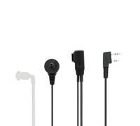 LIANFOND 2 Pin Walkie Talkie Earpiece Headset with PTT Switch and Soft Ear Tips, for Baofeng UV5R, for Kenwood for TK Series, Quansheng, Linton, Weerwei, Wouxun and More Radios