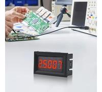 LIANFOND 5-Digit LED Digital Voltmeter DC 0-33V with High Sensitivity and Reverse Polarity for Protection Automotive DIY Electronics