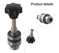 LIANFOND Drill Chuck Hand Drill for Woodworking, 0.5mm-10mm Non-Slip Alloy Chuck, Compact Lightweight Tool for DIY Projects, for 3 8-24UNF