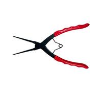 LIANFOND Heavy Duty Snap Ring Pliers, 90 Degree Internal Cylinder Retaining Ring Plier with Spring Loaded Action PVC Handles, for Motorcycles Cars Trucks, Red Black