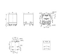 LIANFOND HF170F 35A DC Relay Industrial Automation, 6V12V24V DC and 120V AC, 40A Switching Current with for Fast 4ms Response Time
