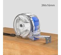 LIANFOND High-Precision Transparent Steel Tape Measure with Shatter-Resistant Case Zero-Point Hook, 5 m 19mm