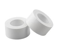 LIANFOND Label Maker Tape 16mm x 4m for MAKEID L1, D30, D11 Printers, Vinyl Waterproof White Label Paper, 2 Pack, Easy Peel-Back Design