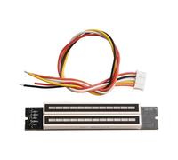 LIANFOND LEDo Level Indicator VU Meter for 12V 24V Stereo Music Spectrum with AGC Modes, 7-12V Input, Green Orange Red Bar Display