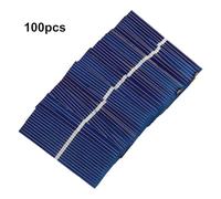 LIANFOND Mini Solar Cell 100 Pcs, 0.5V 39mm x 19mm Polycrystalline Silicon, 21.5-23.5% Efficiency for DIY Solar Panels, Models, Lights, for Series Parallel Connection