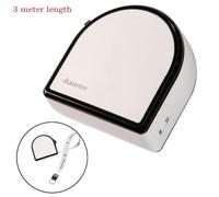 LIANFOND Retractable Steel Tape Measure 300cm with Diameter Measuring Function for Pipes Trees, ABS Plastic Body, Anti-Glare Matt Blade, Lock Button, 94cm Diameter Range