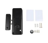 LIANFOND Smart Invisible Door Lock for Wood Doors with App and IC Card Access, for TTLock, Bluetooth Unlocking, Black