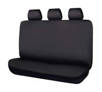 LIANGBAOS Auto Seat Covers Universal 3-Seater Rear Seat Cover Without Zipper(Black)