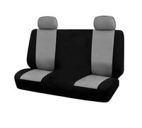 LIANGBAOS Auto Seat Covers Universal 3-Seater Rear Seat Cover Without Zipper(Gray)