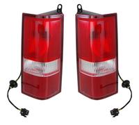 LIANGBAOS Car Rear Light Assemblies For Chevy For Express For GMC For Savana 2003-2019 Rear Tail Brake Light Turn Signal Reverse Warning Light GM2801214 GM2800214(Left and Right)