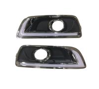 LIANGBAOS Daytime Running Lights For Chevrolet For Malibu | 2011-2015 LED Daytime Running Lights DRL Fog Lamp With Yellow Turn Signal(White and Yellow,C)