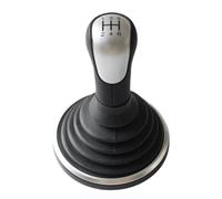 LIANGBAOS Gear Stick Knobs for Fiesta MK6 for Connect for Fusion 2002 2003 2004 2005 2006 2007 2008 5/6 Speed Gear Shift Knob Lever Gaiter Boot Cover Car Gear Shift Lever(Silver Pen and Case)