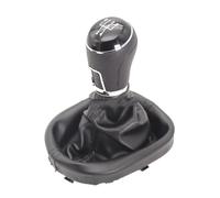 LIANGBAOS Gear Stick Knobs for VW for Caddy 2011 2012 2013 2014 2015 5/6 Speed Gear Shift Stick Knob Leather Boot Car Gear Shift Lever(B 5 Speed)