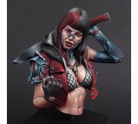 liangcaihua 1/10 Ancient Female Warrior Resin Bust Model Kit Unpainted and Unassembled Model//O7S4X72