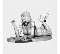 liangcaihua 1/24 Ancient Female Warrior Resin Model Kit Unpainted and Unassembled Soldier Resin Model Kit //I4C7o29