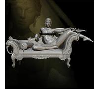 liangcaihua 1/24 Sci-fi Agent Female Soldier Resin Model Kit Unpainted and Unassembled Soldier Resin Model Kit//X7v8j20