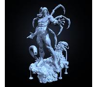 liangcaihua 1/35 Ancient Hell Samurai Soldier Resin Model Kit Unpainted and Unassembled Soldier Resin Model Kit //k7F4O3
