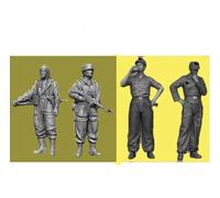 liangcaihua 1/35 WW2 German Soldier Resin Model Kit Unpainted and Unassembled Soldier Resin Model Kit (4 figures) //F3S7L5