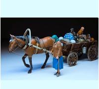 liangcaihua 1/35 WWII European Refugee Resin Model KitUnpainted and Unassembled Soldier Resin Model Kit //k8F5O1