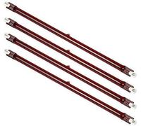 LiangDi Four Pack 1.3 kW 254mm 230v Ruby Heater Bulb R7