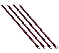 LiangDi Four Pack 1.5 kW R7 Ruby Halogen Heater Lamp Bulb 348mm