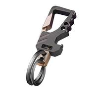 Liangery Heavy Duty Key Chain Bottle Opener with Double Key Rings Beer Opener Style Car Keychain for Men Women