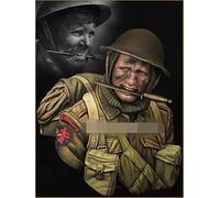 LIANGFANG 1/10 Resin BUSt Model kits British Special Forces of World War II Unassembled and Unpainted kit