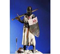 LIANGFANG 1/18 90Mm Ancient Templar Knight Fantasy Figure Ancient Resin Kit Diy Toys Resin Model Unassembled Unpainted