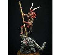 LIANGFANG 1/18 90Mm Ancient The Monkey King 90Mm Resin Figure Model Kit Unassembled Unpainted