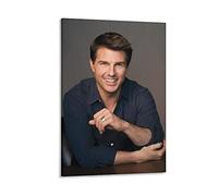 LIANGFANG Tom Cruise Famous Handsome Actor Art Photo 13 Artworks Canvas Poster Room Aesthetic Wall Art Prints Home Modern Decor Gifts Framed-unframed 12x18inch(30x45cm)