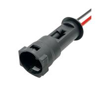 LIANGMEI Qingqing Store 3Pin 1.5mm 1-926554-1 TE Car Wiring Harness Round Protective Cover Plastic Shell DJ3031-1.5-11 21(3 Pin Male,5 Pcs)