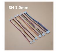 LIANGMEI Qingqing Store 5pcs SH1.0 SH 1.0mm 2/3/4/5/6/7/8/9/10Pin Female & Female Connector With Cable Same Direction Length 10cm 28AWG (Pins : 9P)