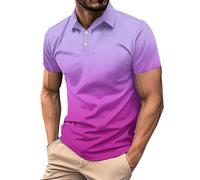 liangp Long Sleeve Polo Shirts for Men, Mens Polo Shirts Short Sleeve Classic Stretch Golf Shirt Casual Fashion T Shirt Breathable Quick Dry Summer Outdoors Holiday Hiking Tshirts Top