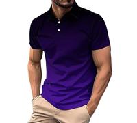 liangp Long Sleeve Polo Shirts Mens, Mens Polo Shirts Short Sleeve Classic Stretch Golf Shirt Casual Fashion T Shirt Breathable Quick Dry Summer Outdoors Holiday Hiking Tshirts Top