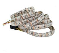 LianGSanSan SK6812 WS2812b LED Strip Individually Addressable Smart 5050 RGB White PCB DC5V 300LED/5M 60LED/M IP65