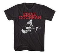 liangshan Eddie Cochran T Shirt Rockabilly Unisex Colours Top Sweatshirt Short Sleeve Black XL