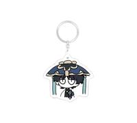 LIANGSHAN Game Keychain Cartoon Decoration, Alloy Scaramouche Key Chain Decoration Key Buckles Key Decoration Anime Accessories For Keys Bag Purse (A,One Size)