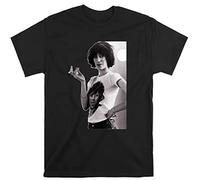 liangshan Men's hot Patti Smith Shirt, hot Shirt Vintage T-Shirt Balck S
