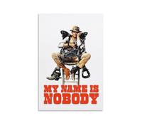 LIANGSHUANG 1970s Western Comedy Films My Name Is Nobody Poster Poster Print Art Wall Painting Canvas Posters Modern Bedroom Decor 08x12inch(20x30cm)