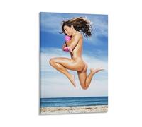 LIANGSHUANG American Mixed Martial Artist Miesha Tate Hot Girl Nude Poster Posters Art Print Wall Photo Paint Poster Hanging Picture Family Decor 12x18inch(30x45cm)