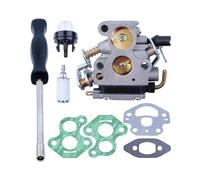 LIANGYIMEI Carburetor Screwdriver Gasket Kit For Mcculloch Cs340 Cs380 Chainsaw Carb Primer Motosierra Gasolina