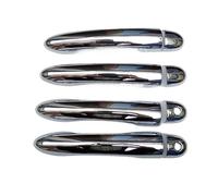 LIANGYIMEI for Renault for Megane Ii 2 MK2 2002-2008 Exterior Part ABS Car Accessories Chrome Door Handle Cover Trim(C2)