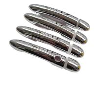 LIANGYIMEI for Renault for Megane Ii 2 MK2 2002-2008 Exterior Part ABS Car Accessories Chrome Door Handle Cover Trim(K1)