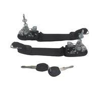 LIANGYIMEI for Seat for Alhambra 1996-2010 Car Accessories Exterior Part Replacement with 2 Keys Door Handle 6N0837207C/D 2PCS