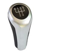 LIANGYIMEI Gear Shifter Knob for 1 3 Series E30 E32 E34 E36 E38 E39 E46 E53 E60 E63 E83 E84 E90 E91 5 6 Speed Leather Gear Stick Shift Knob (Black)