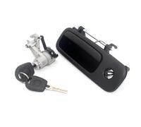 LIANGYIMEI Tailgate Rear Outer Door Handle with Lock 2 Keys Exterior Part 1J6827297G 1J6827565B for VW for Golf IV for Lupo for Caddy for Sharan 1993-2020(A Set)
