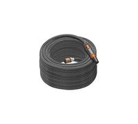 Liano Life Textile Hose 1/2 inch, 30m: Highly flexible textile garden hose, with PVC inner tube, no kinking,
