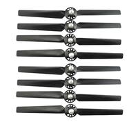 lianqicGou Propeller For Yuneec Typhoon Q500 Drone Q500M 4K Self-locking Quick Release Blade CW CCW Replacement Props Repair Spare Parts(Black Props 8pcs)